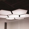  Trần nhôm lục giác